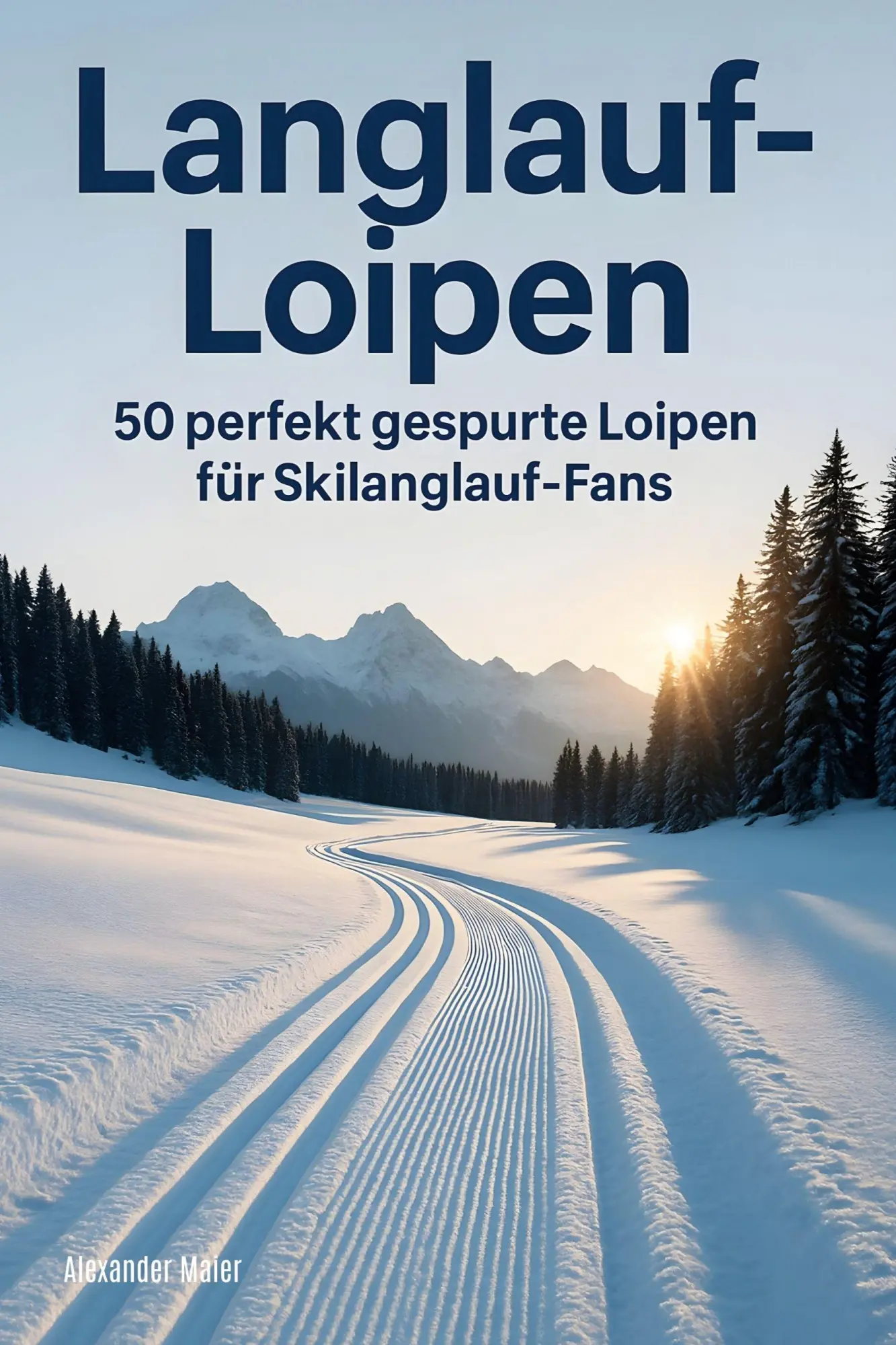 Cover: 9783695357017 | Langlauf-Loipen | 50 perfekt gespurte Loipen für Skilanglauf-Fans