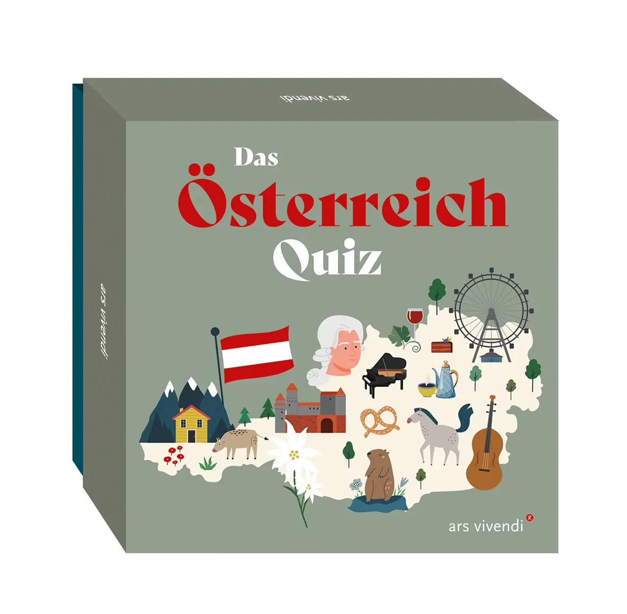 Cover: 9783747207017 | Das Österreich-Quiz (Neuauflage) | Christine Grän (u. a.) | Spiel