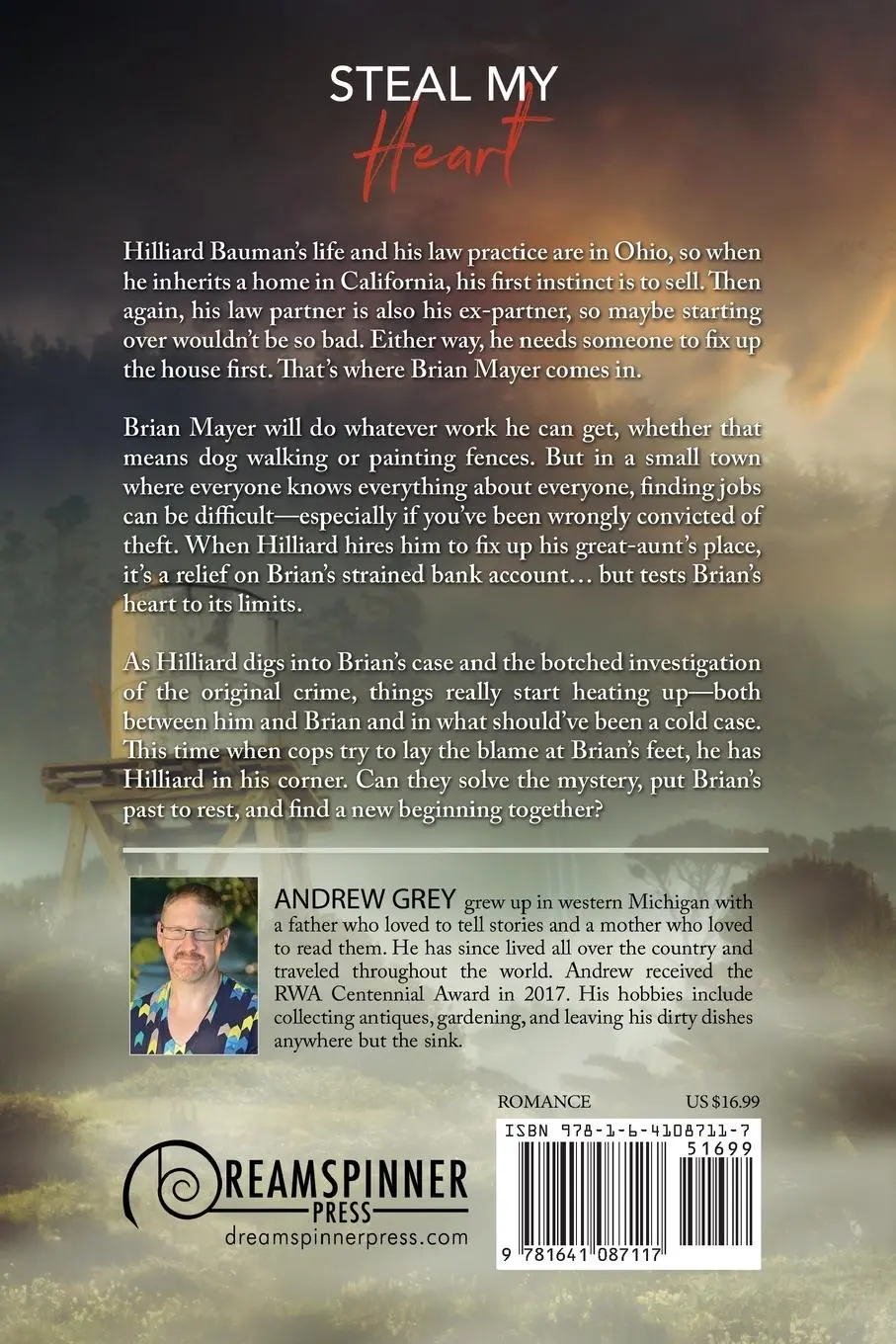 Rückseite: 9781641087117 | Steal My Heart | Andrew Grey | Taschenbuch | Englisch | 2024