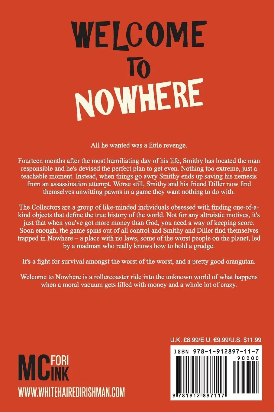 Rückseite: 9781912897117 | Welcome to Nowhere | Caimh Mcdonnell | Taschenbuch | Englisch | 2020