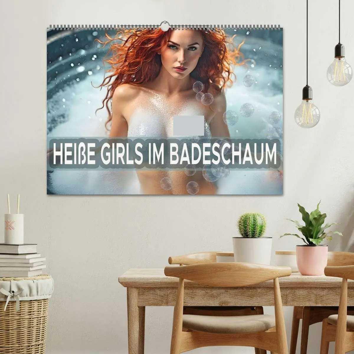 Bild: 9783457297117 | Heiße Girls im Badeschaum (Wandkalender 2026 DIN A2 quer), CALVENDO...