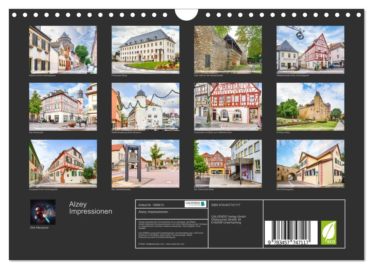 Bild: 9783457747117 | Alzey Impressionen (Wandkalender 2026 DIN A4 quer), CALVENDO...