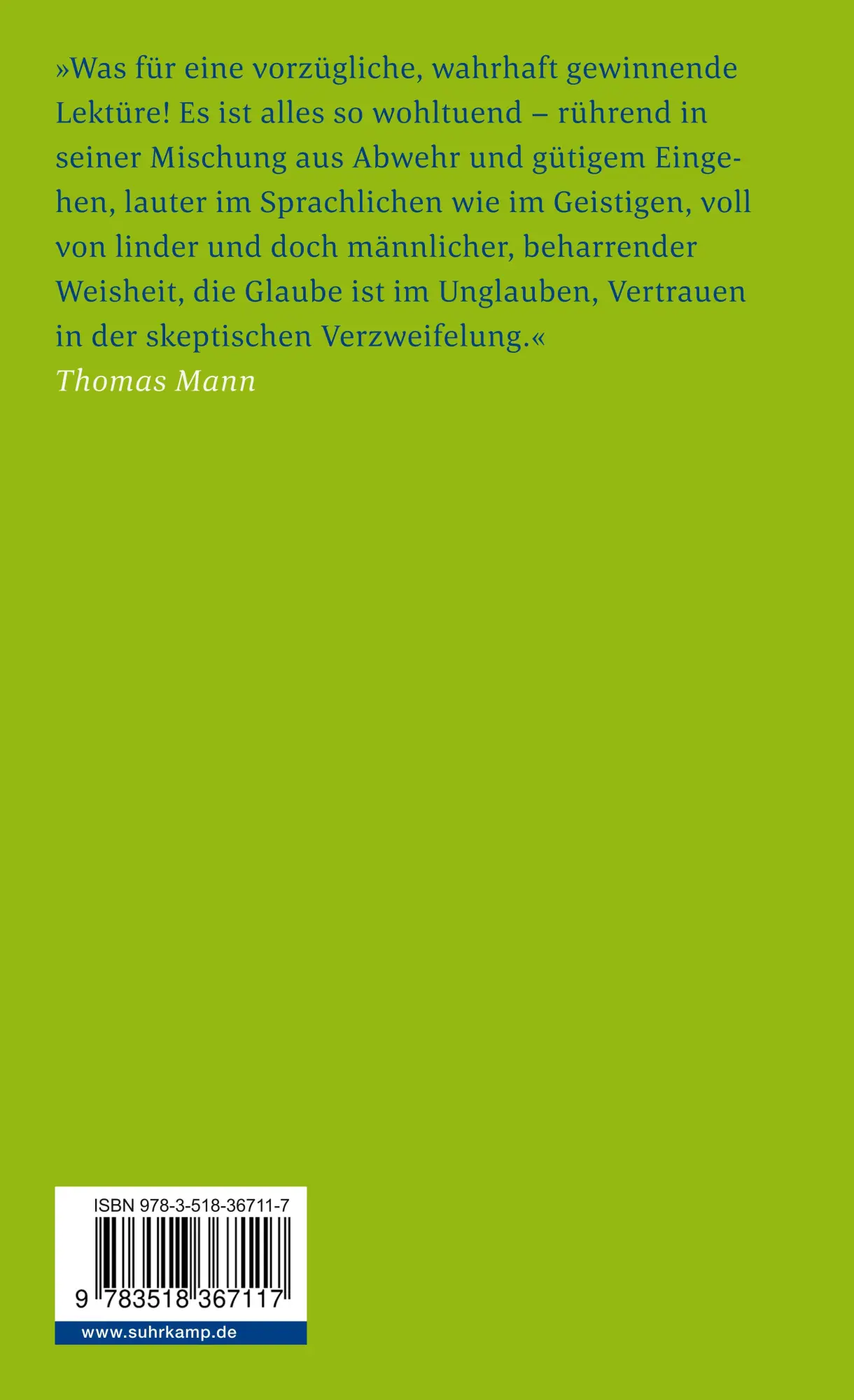 Rückseite: 9783518367117 | Ausgewählte Briefe | Erweiterte Ausgabe | Hermann Hesse | Taschenbuch