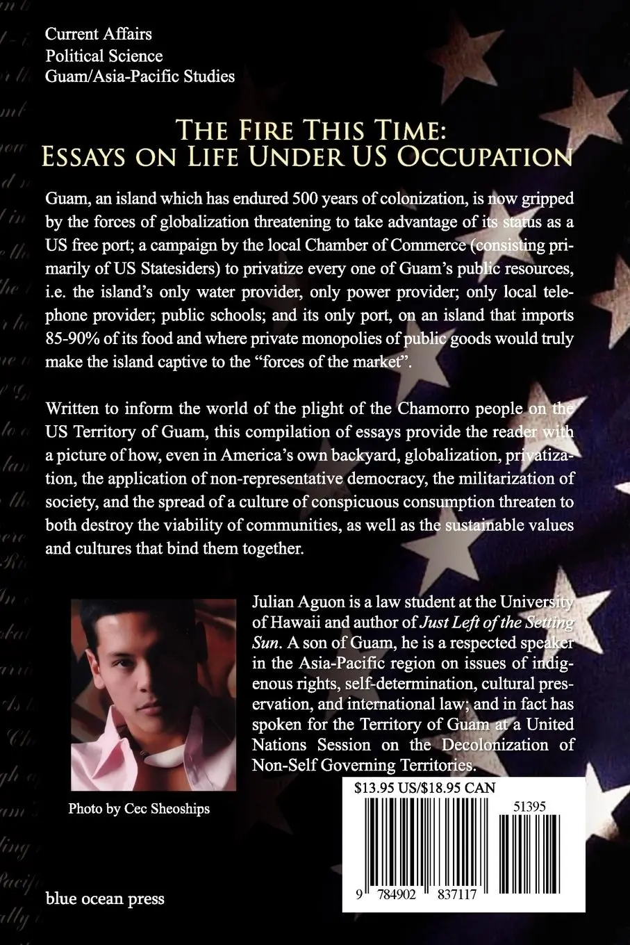 Rückseite: 9784902837117 | The Fire This Time | Essays on Life Under Us Occupation | Julian Aguon