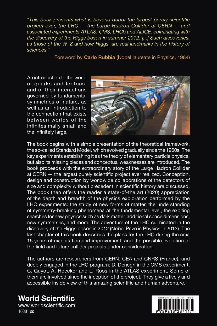 Rückseite: 9789813237117 | ADVENTURE OF THE LARGE HADRON COLLIDER, THE | Denegri | Taschenbuch