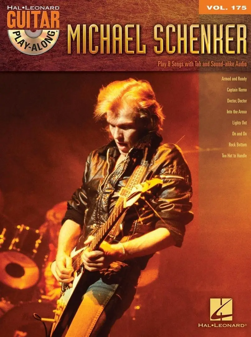 Cover: 884088947217 | Michael Schenker - Guitar Play-Along Volume 175 Book/Online Audio
