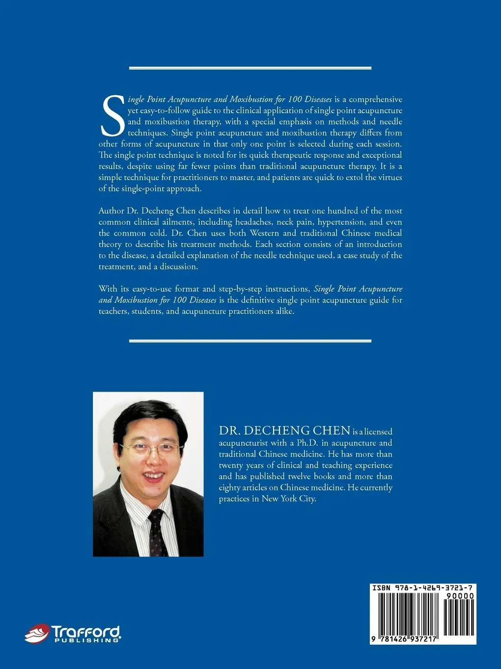 Rückseite: 9781426937217 | Single Point Acupuncture and Moxibustion for 100 Diseases | Buch