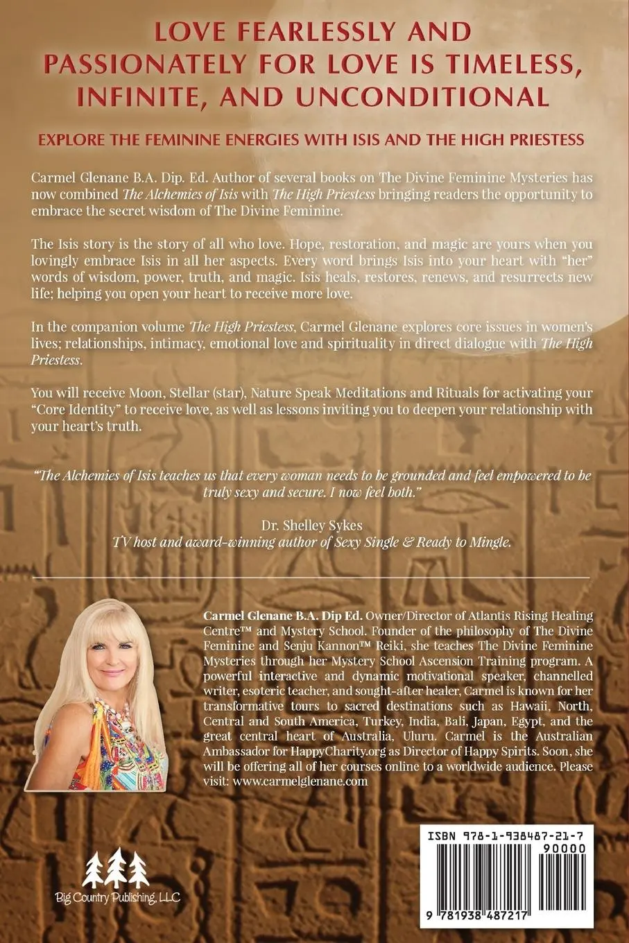 Rückseite: 9781938487217 | The Alchemies of Isis | Embodiment through the High Priestess | Buch