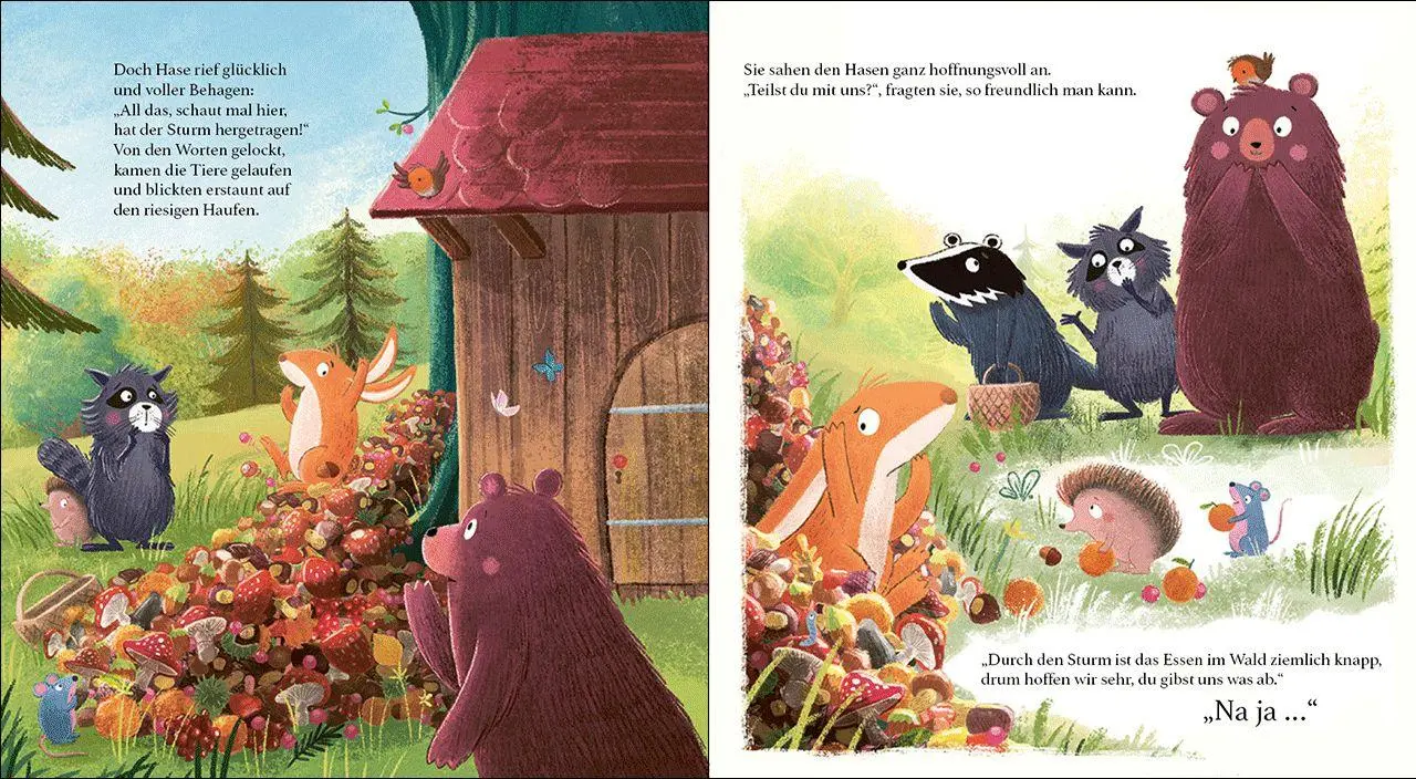 Bild: 9783743227217 | Wie der Hase teilen lernte | Lucy Rowland | Buch | 32 S. | Deutsch
