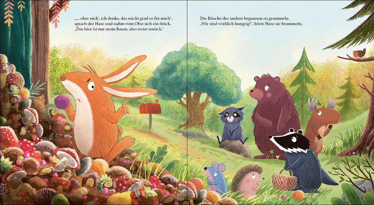 Bild: 9783743227217 | Wie der Hase teilen lernte | Lucy Rowland | Buch | 32 S. | Deutsch