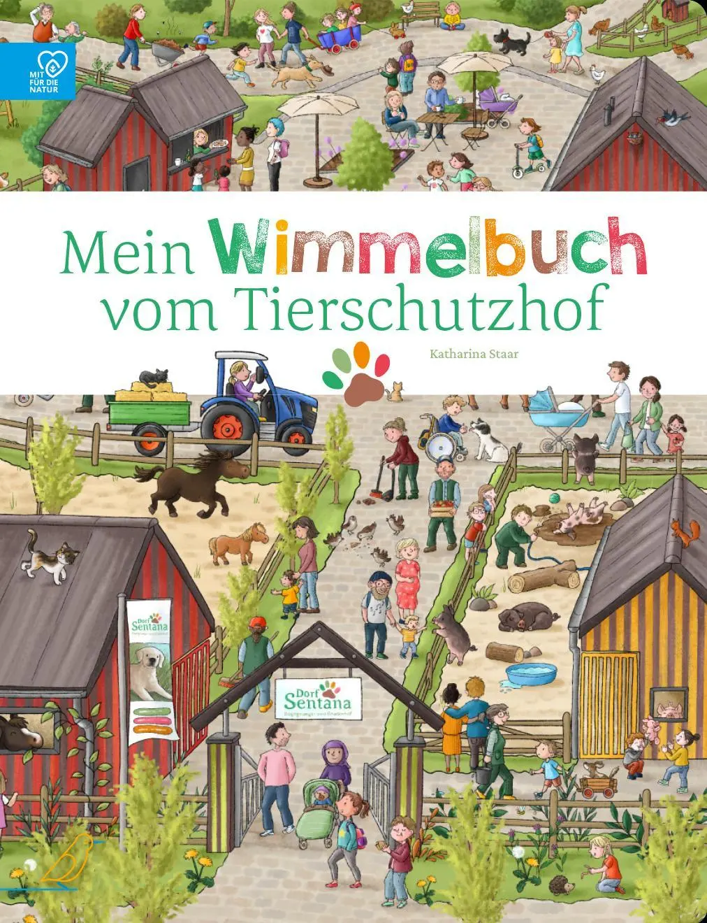 Cover: 9783948877217 | Mein Wimmelbuch vom Tierschutzhof | Katharina Staar | Buch | 16 S.