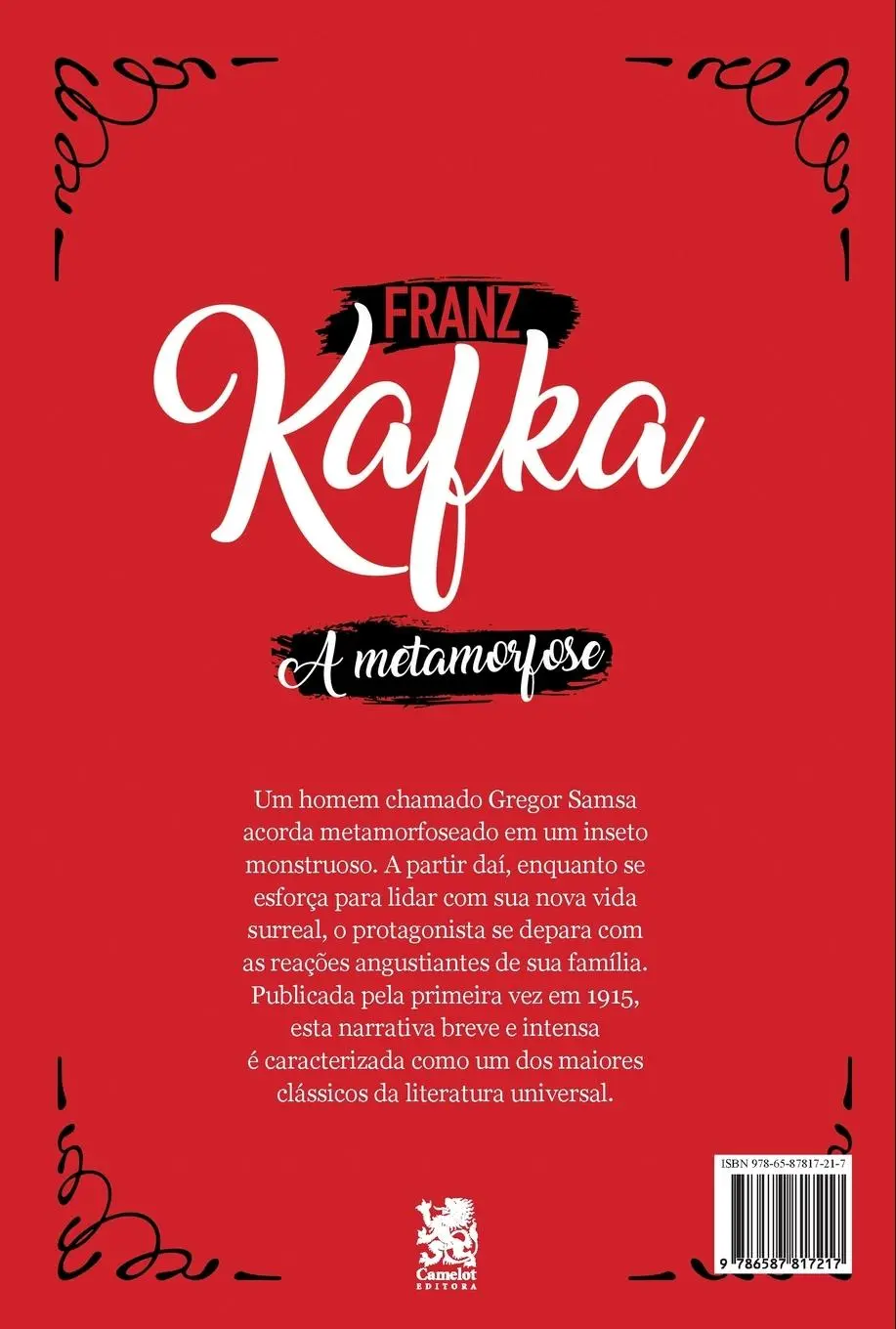Rückseite: 9786587817217 | A Metamorfose | Franz Kafka | Taschenbuch | Portugiesisch | 2023