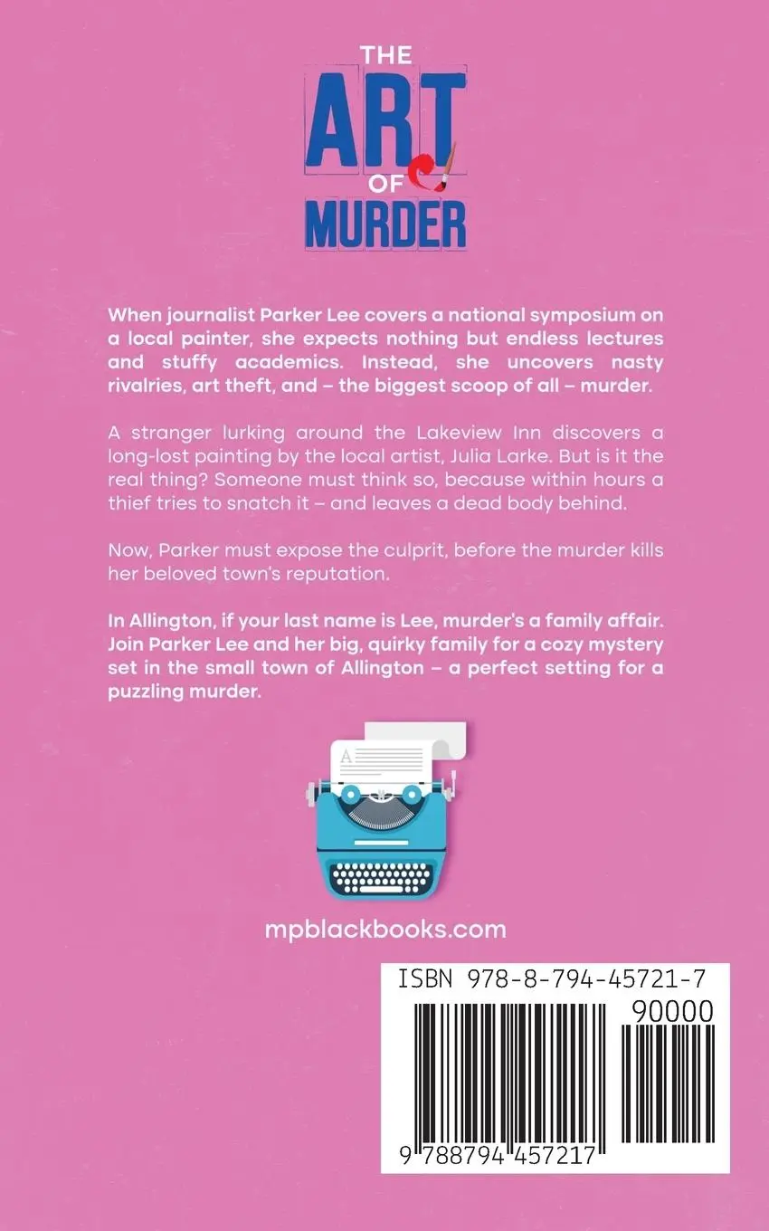 Rückseite: 9788794457217 | The Art of Murder | M. P. Black | Taschenbuch | Englisch | 2024
