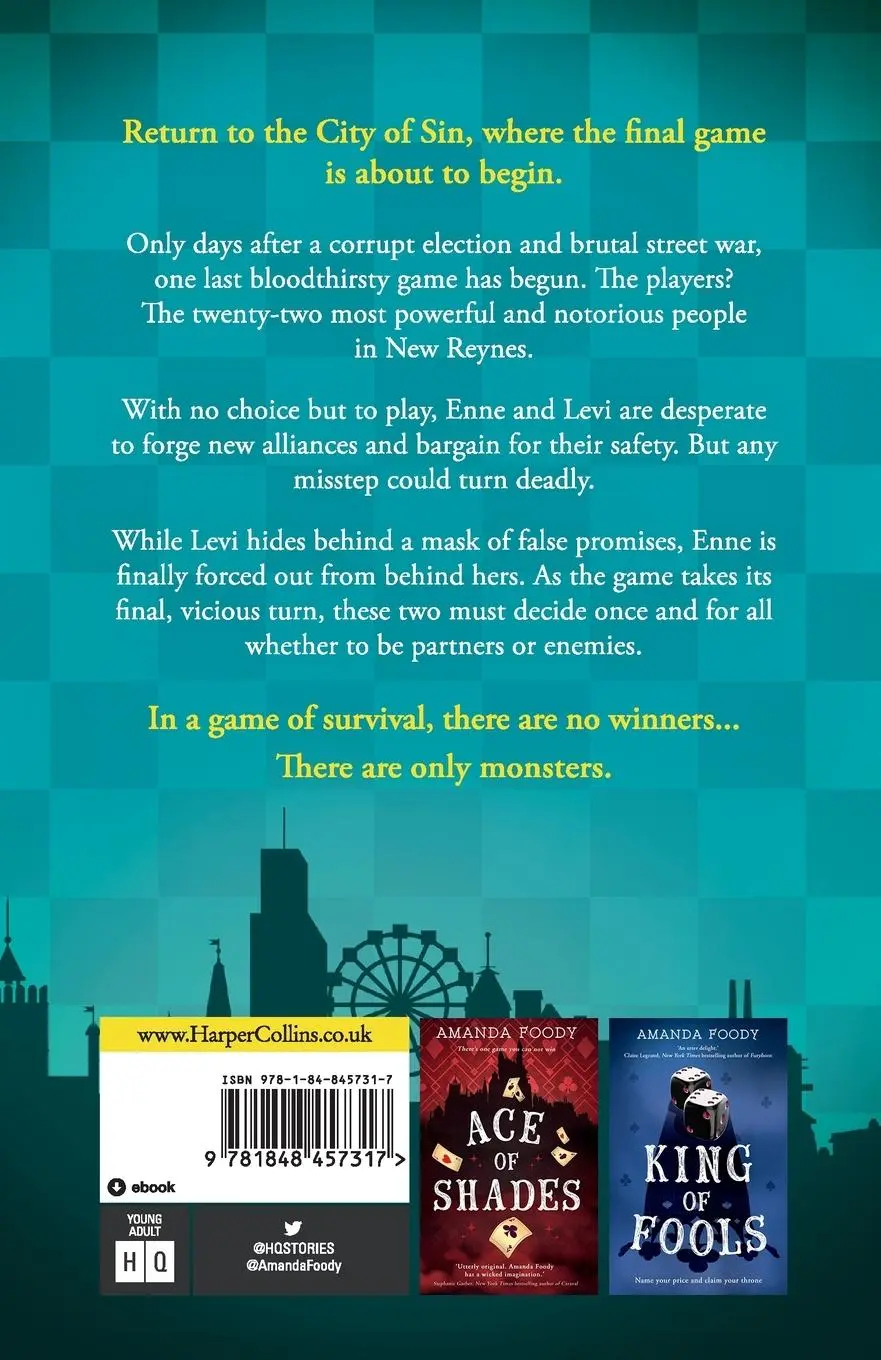 Rückseite: 9781848457317 | Queen Of Volts | Amanda Foody | Taschenbuch | Kartoniert / Broschiert
