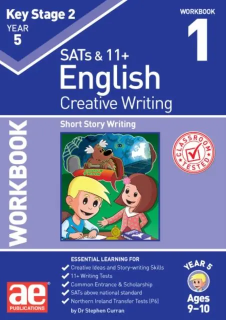 Cover: 9781910107317 | KS2 Creative Writing Year 5 Workbook 1 | Short Story Writing | Curran