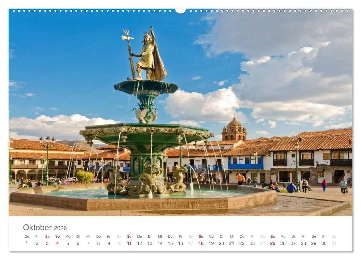 Bild: 9783457967317 | Peru - Perle der Anden (Wandkalender 2026 DIN A2 quer), CALVENDO...