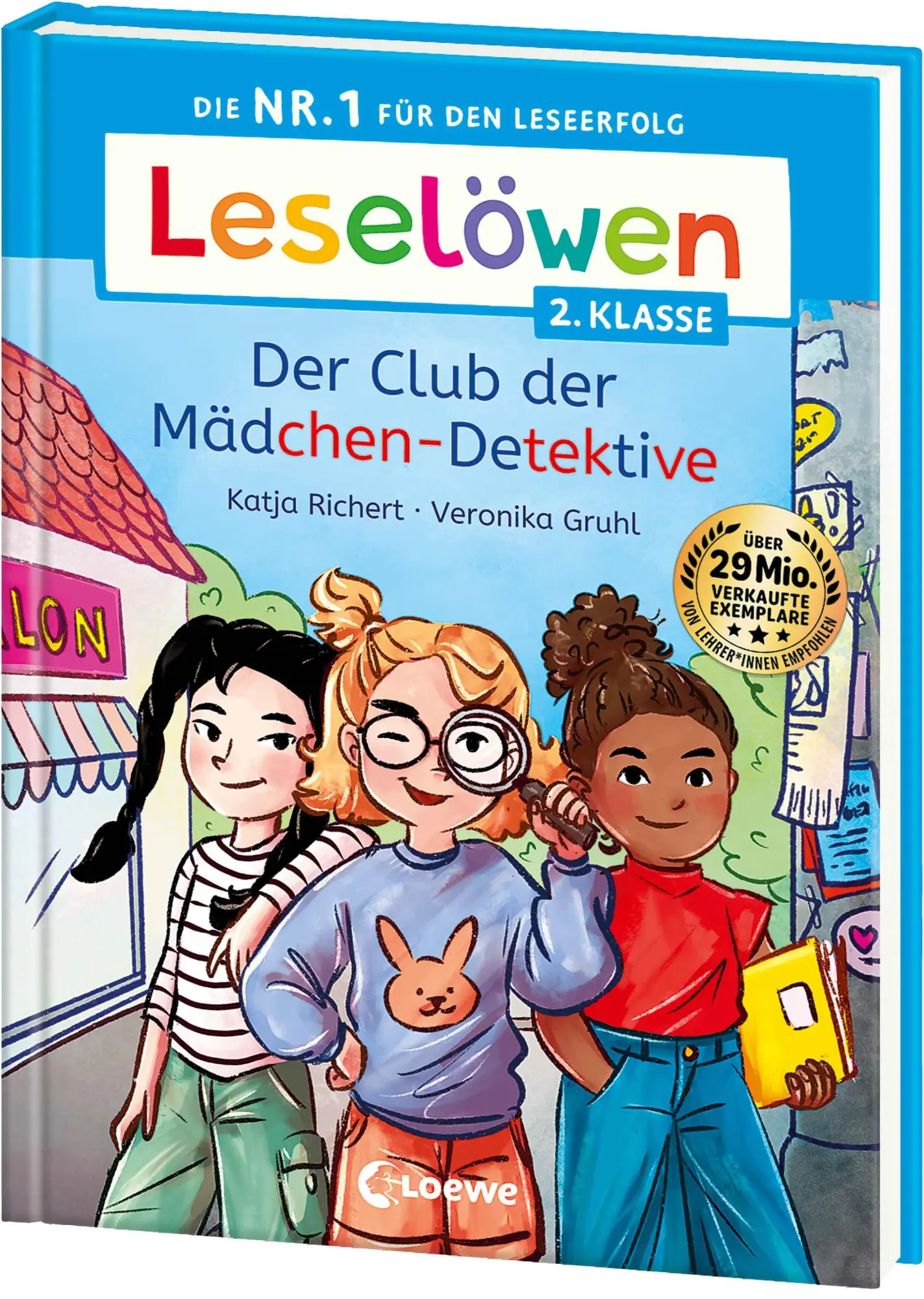 Cover: 9783743217317 | Leselöwen 2. Klasse - Der Club der Mädchen-Detektive | Katja Richert