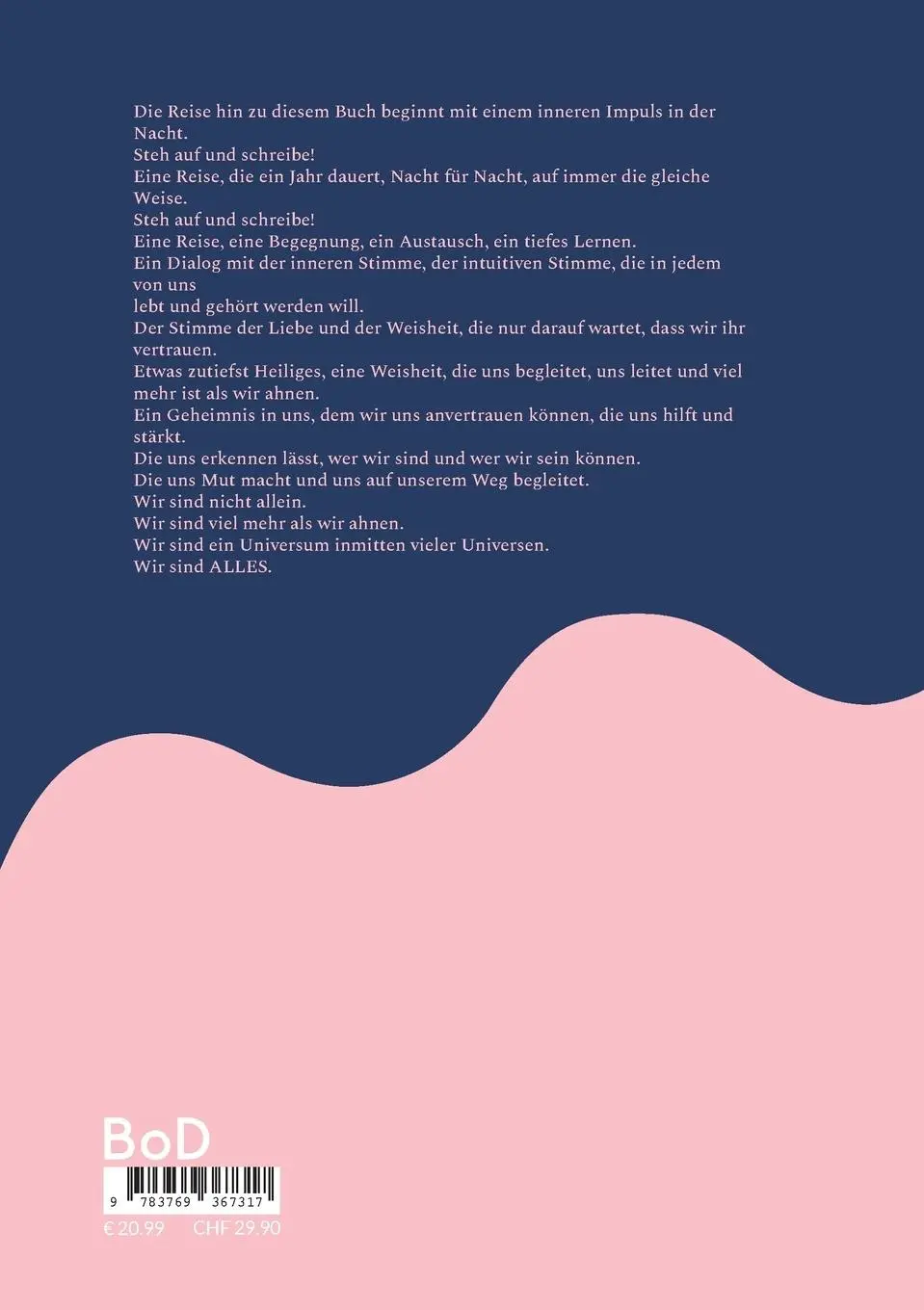 Rückseite: 9783769367317 | VERTRAUE Botschaften aus der Nacht | Tine Braun | Taschenbuch | 596 S.