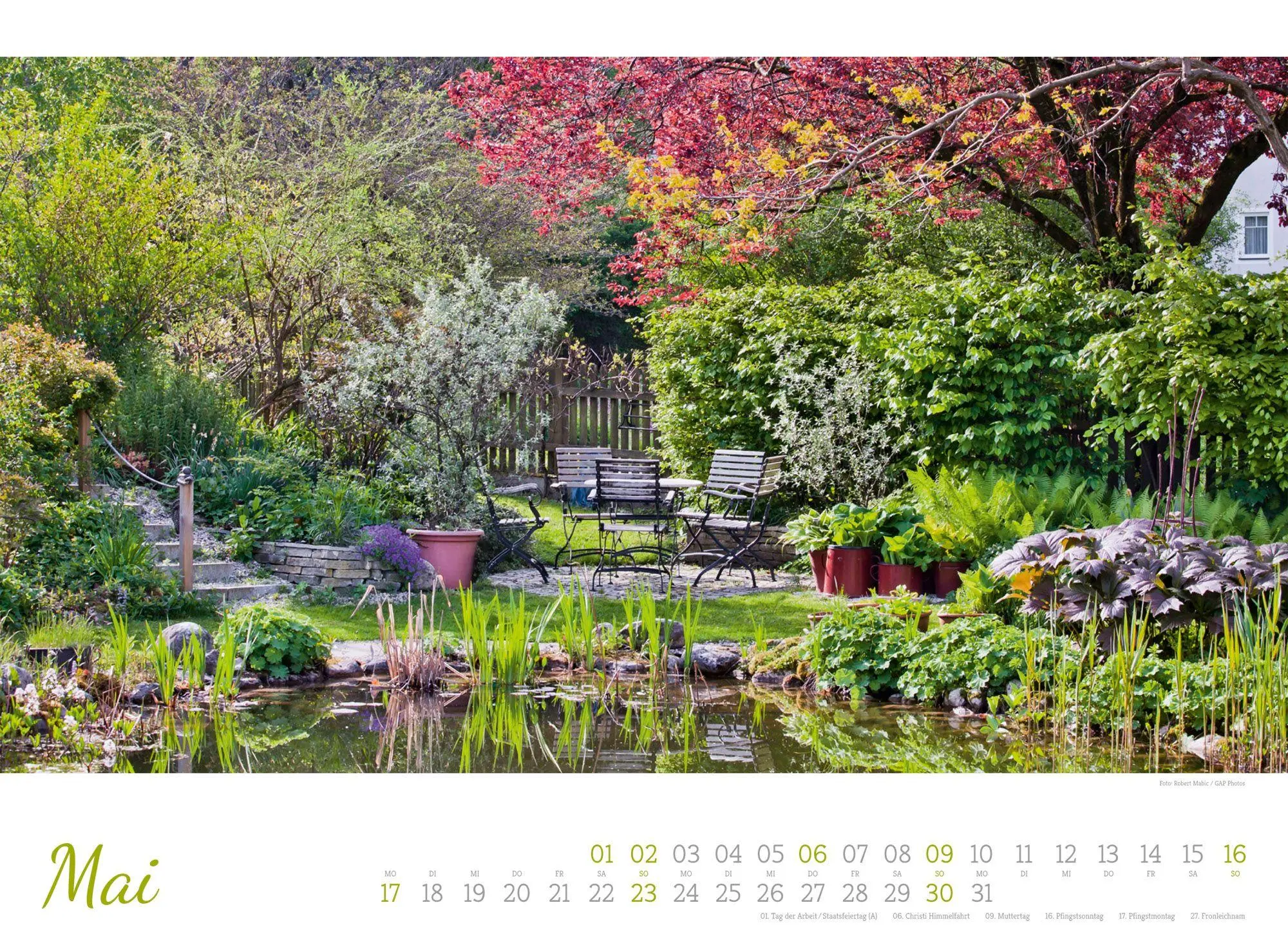 Bild: 9783838427317 | Zauberhafte Landgärten Kalender 2027 | Ackermann Kunstverlag GmbH