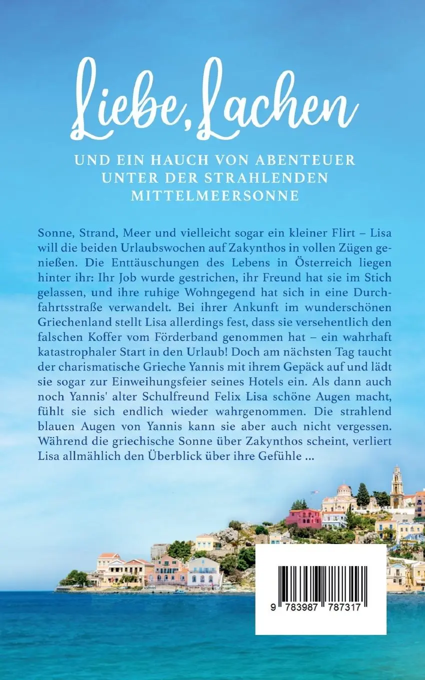 Rückseite: 9783987787317 | Olivensommertage Ein Griechenland-Liebesroman | Natascha Uhrmann