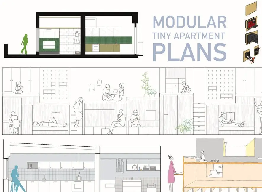 Cover: 9788417557317 | Modular Tiny Apartment Plans | Various | Buch | Gebunden | Englisch