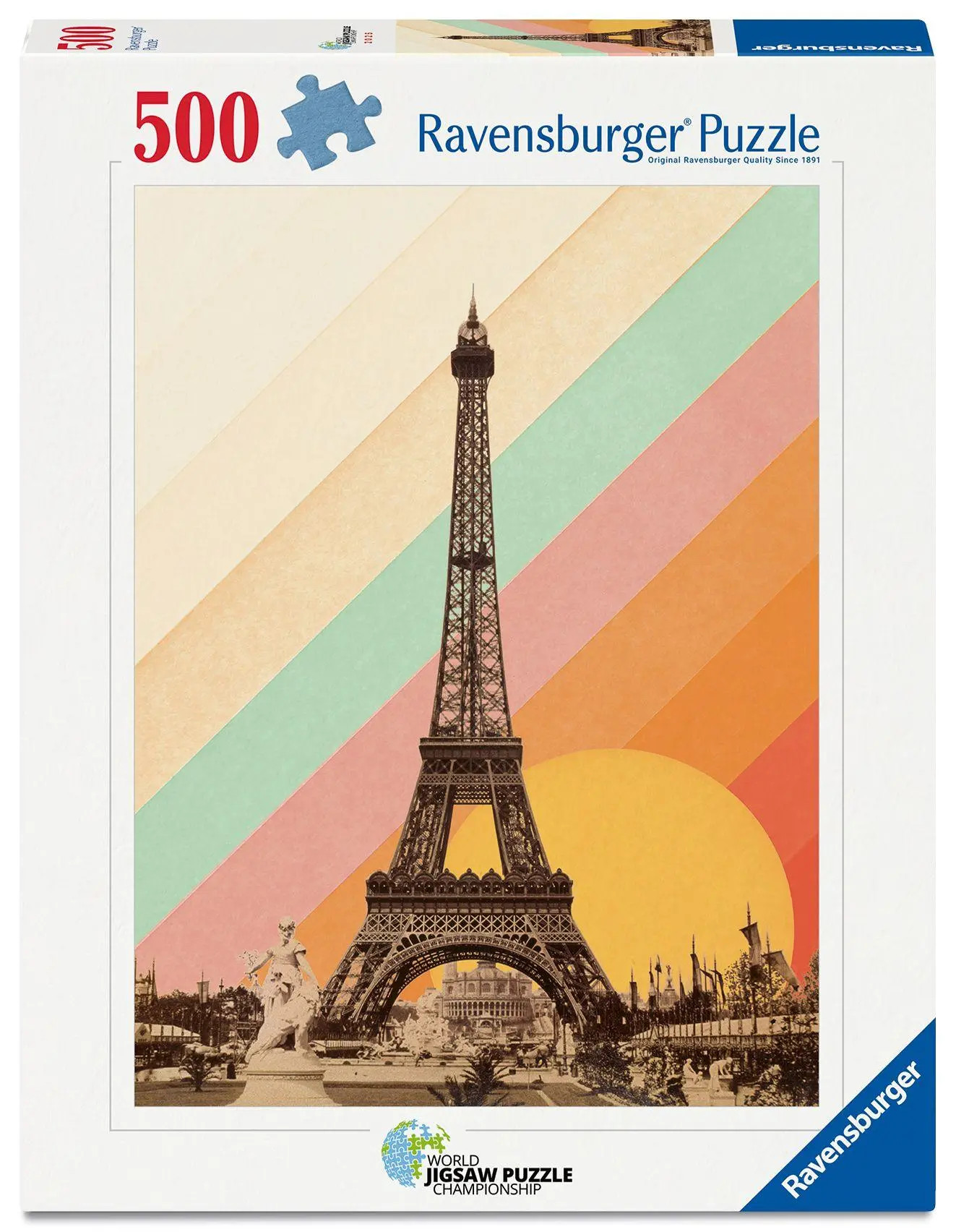 Cover: 4005555017417 | Erwachsenenpuzzle 500 Teile - Pariser Regenbogen - Florent Bodart