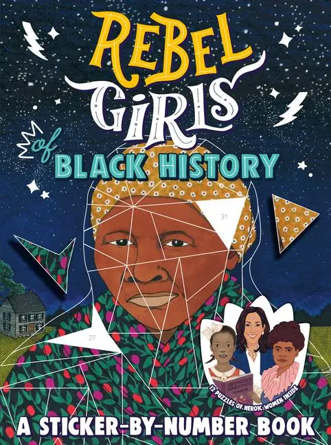 Cover: 9780593407417 | Rebel Girls of Black History: A Sticker-By-Number Book | Rebel Girls