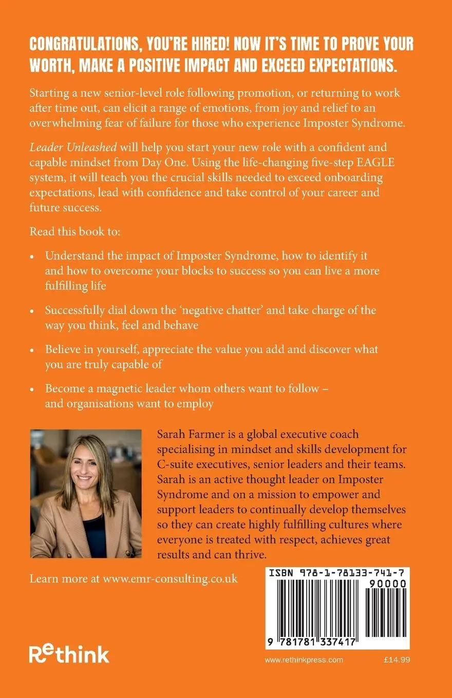 Rückseite: 9781781337417 | Leader Unleashed | Sarah Farmer | Taschenbuch | Englisch | 2023