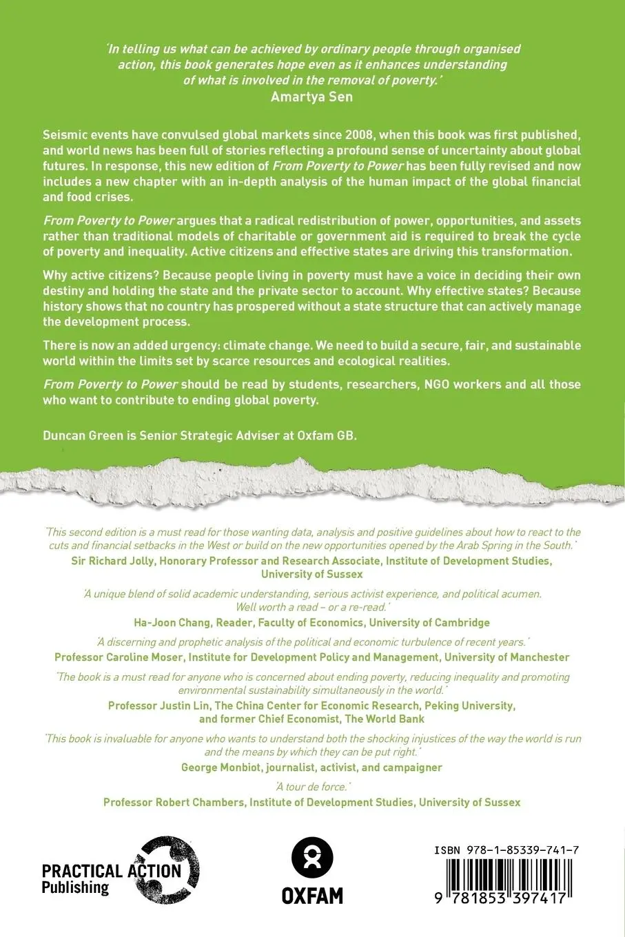 Rückseite: 9781853397417 | From Poverty to Power | Duncan Green | Taschenbuch | Englisch | 2012