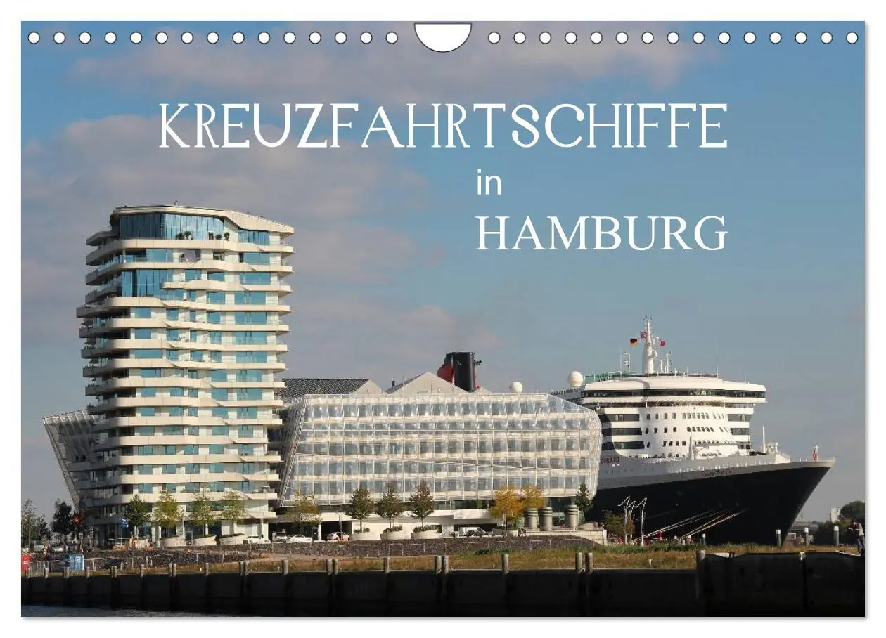 Cover: 9783516117417 | Kreuzfahrtschiffe in Hamburg (Wandkalender 2026 DIN A4 quer),...