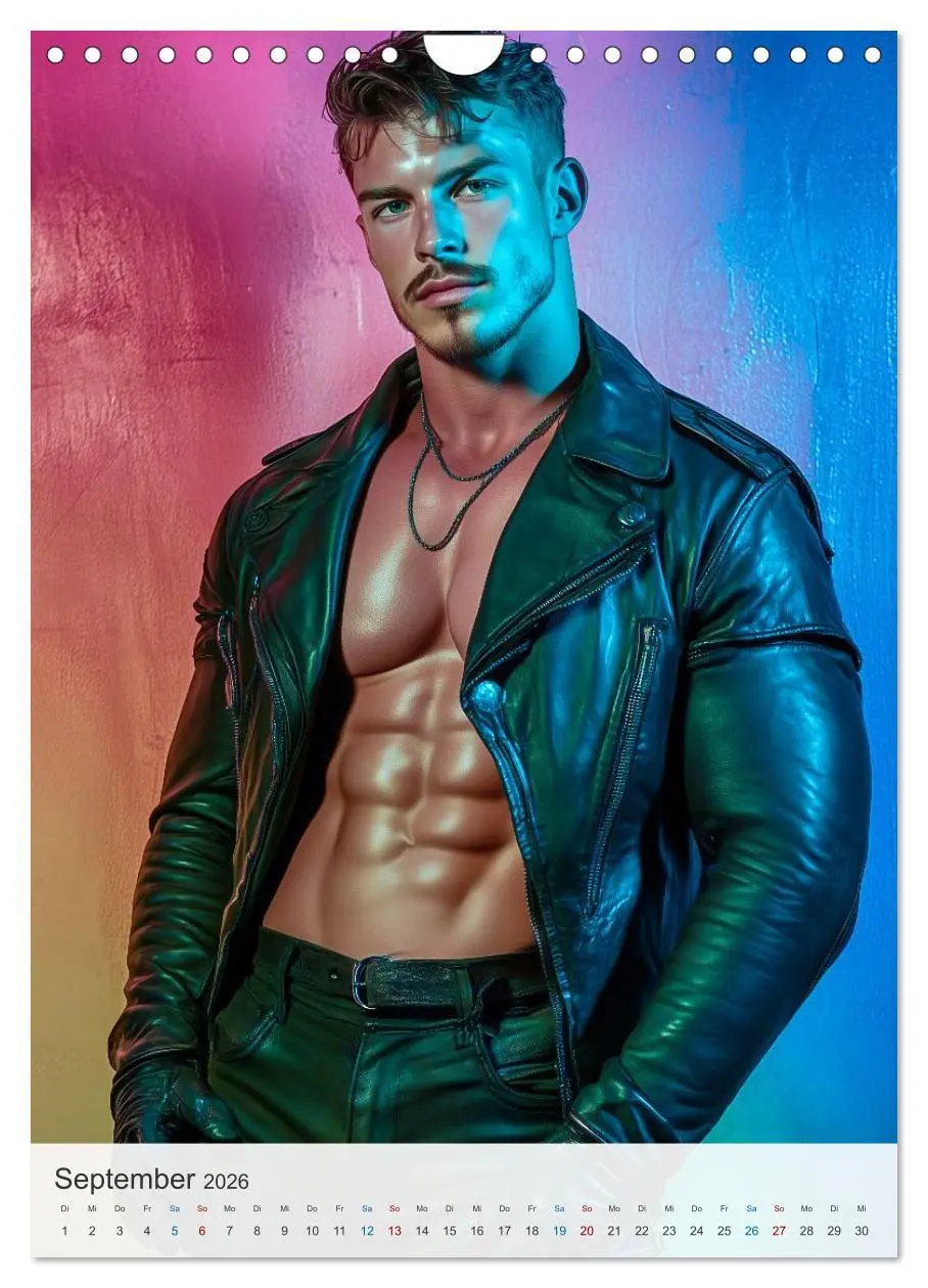 Bild: 9783516597417 | Muskeln und Leder (Wandkalender 2026 DIN A4 hoch), CALVENDO...