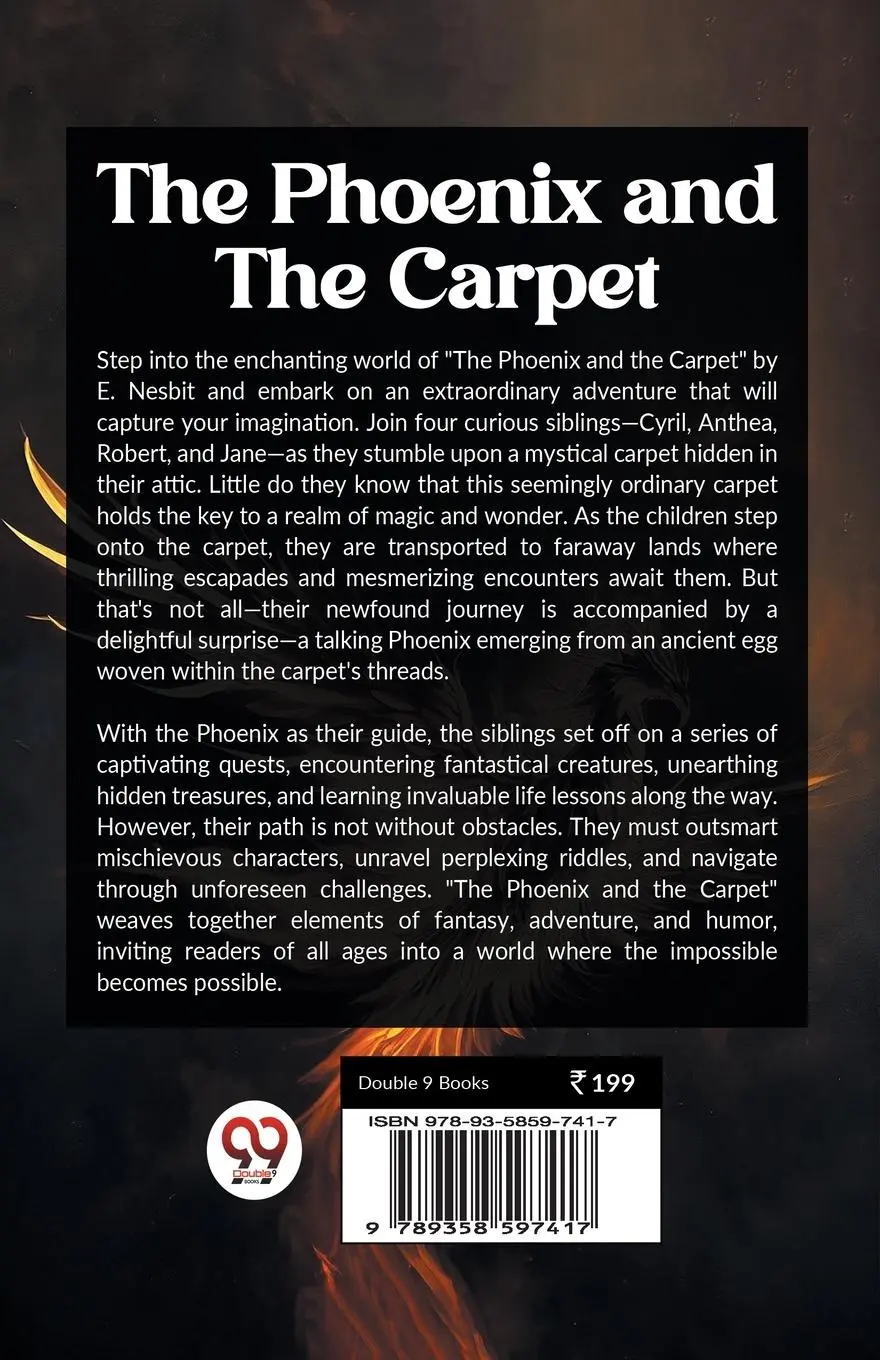 Rückseite: 9789358597417 | The Phoenix And The Carpet | E. Nesbit | Taschenbuch | Englisch | 2023