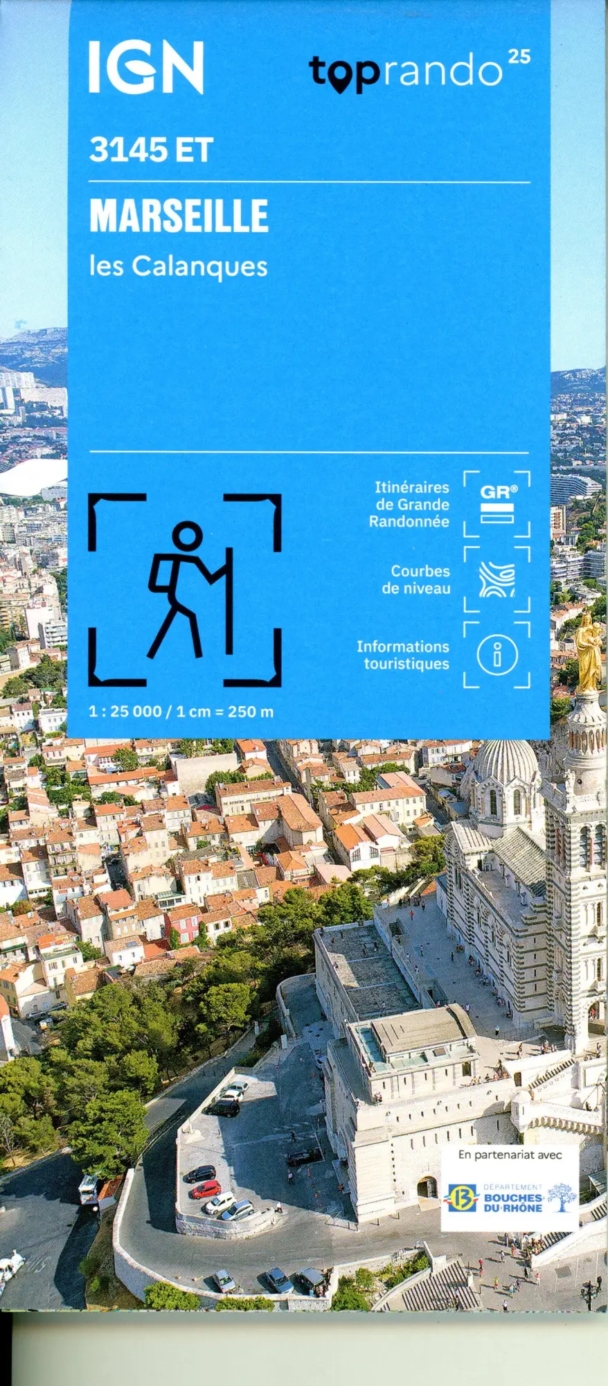 Cover: 9782758557517 | 3145ET Marseille Calanque | 1:25000 | (Land-)Karte | Französisch