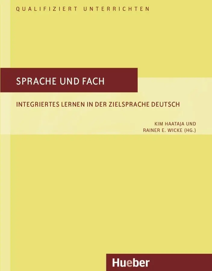 Cover: 9783190617517 | Sprache und Fach | Kim Haataja | Taschenbuch | 264 S. | Deutsch | 2015