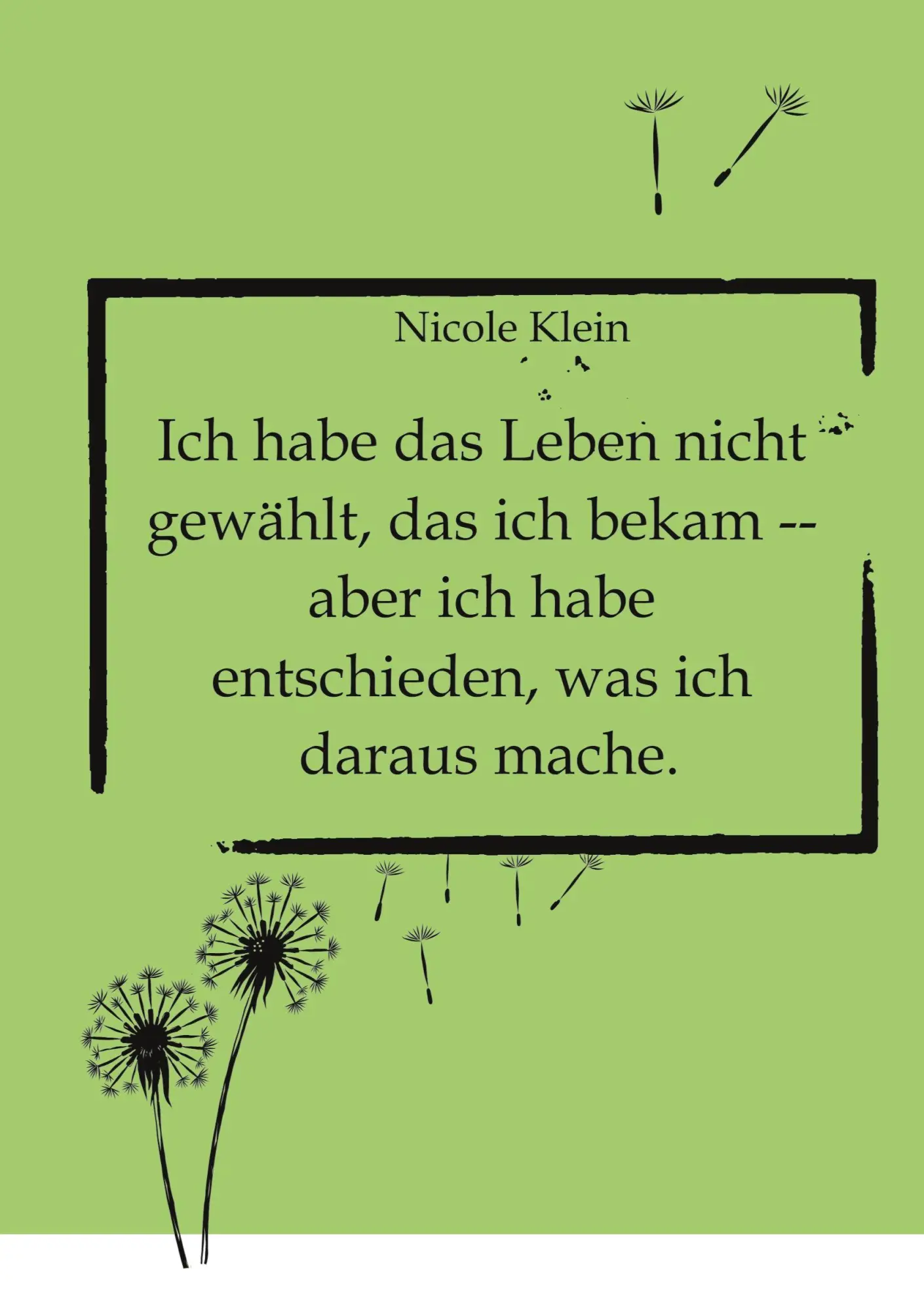 Cover: 9783384757517 | Ich habe das Leben nicht gewählt, das ich bekam -- aber ich habe...