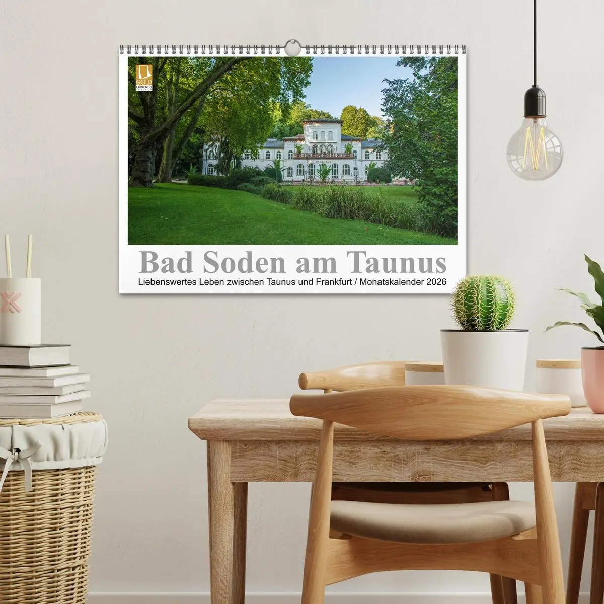 Bild: 9783516107517 | Bad Soden am Taunus (Wandkalender 2026 DIN A3 quer), CALVENDO...