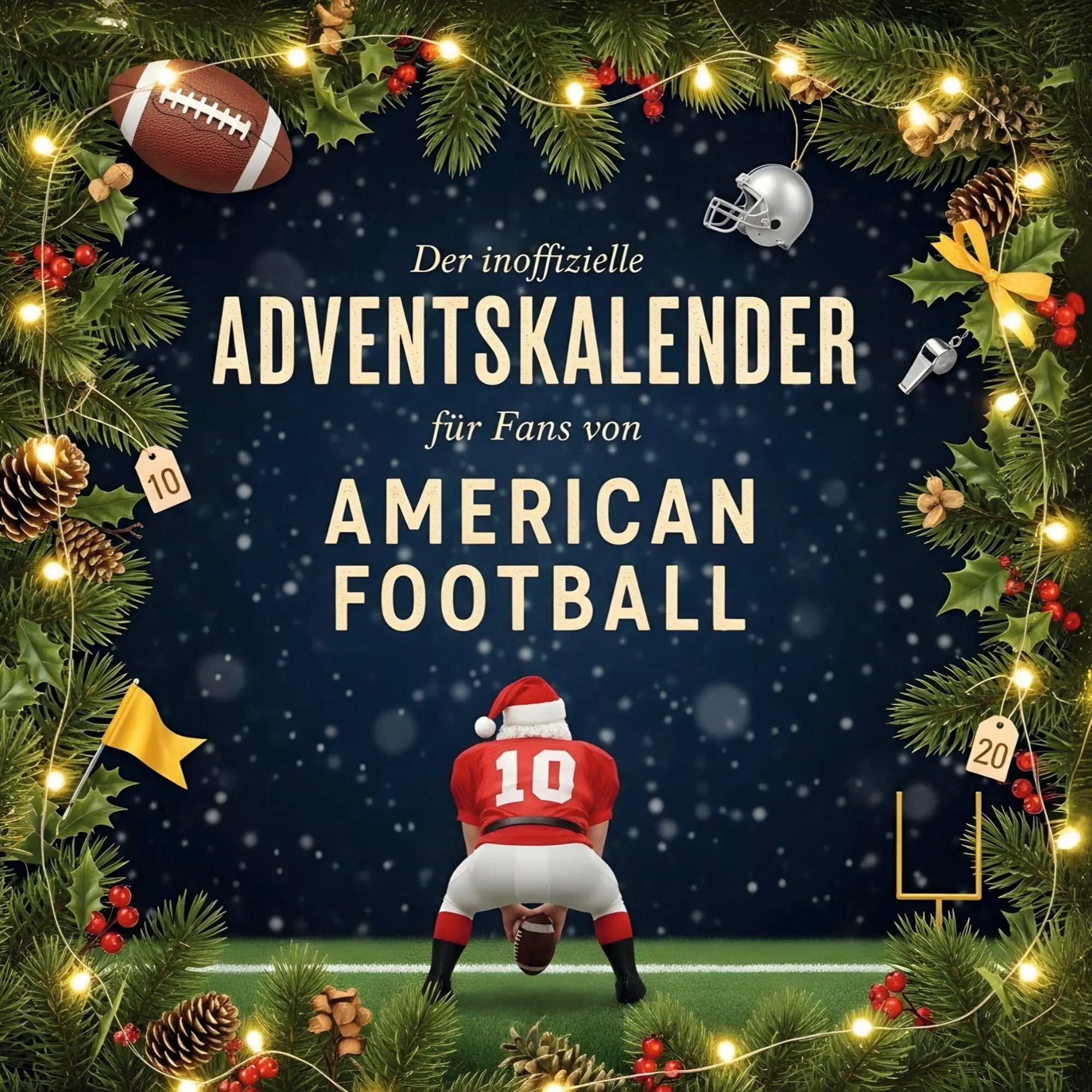 Cover: 9783695307517 | Der Adventskalender für Fans von American Football | Elias Möller