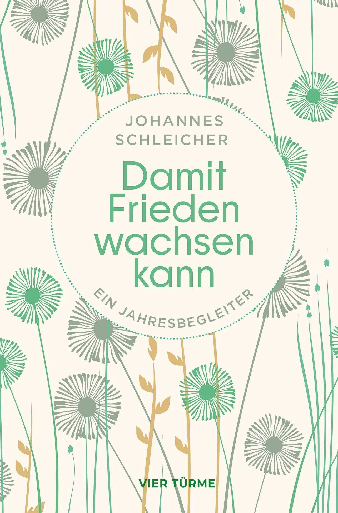 Cover: 9783736507517 | Damit Frieden wachsen kann | Ein Jahresbegleiter | Johannes Schleicher