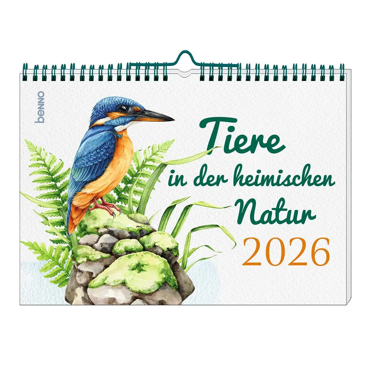 Cover: 9783746267517 | Tiere in der heimischen Natur 2026 | Kalender | Spiralbindung | 12 S.