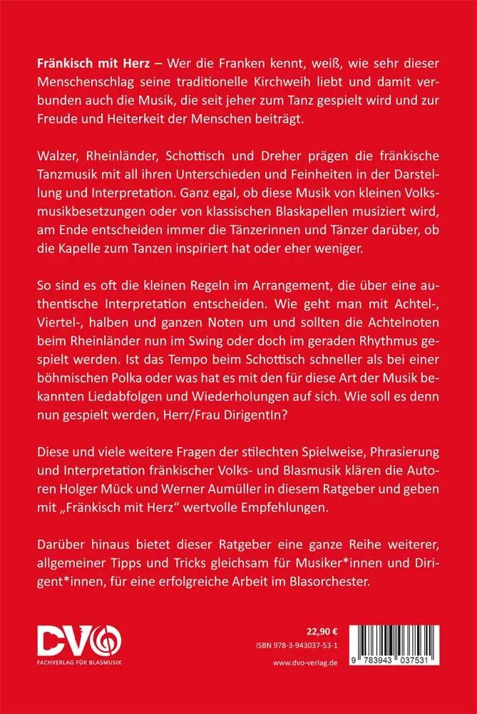 Rückseite: 9783943037517 | Fränkisch mit Herz... | Holger Mück (u. a.) | Buch | Deutsch | 2023