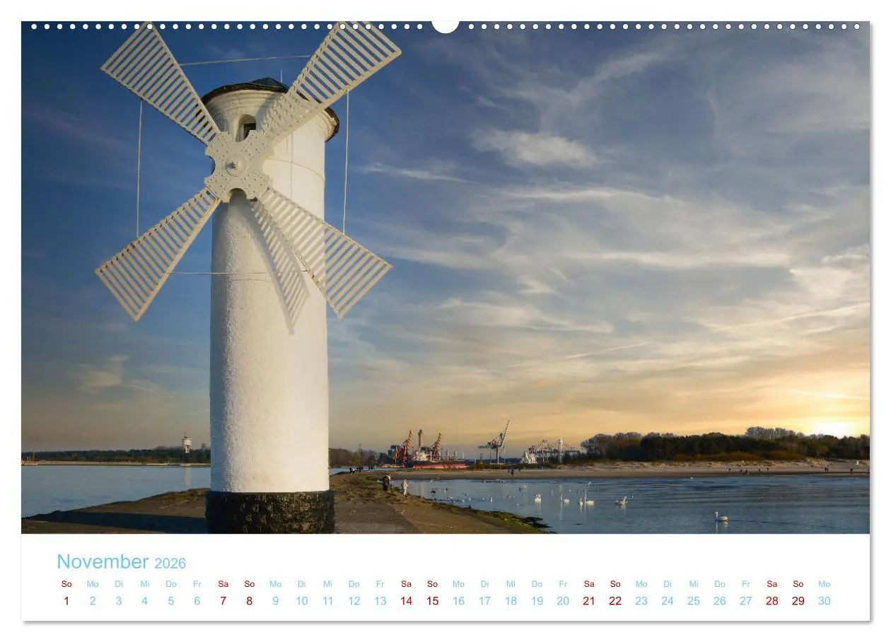 Bild: 9783457557617 | Unterwegs auf Usedom (Wandkalender 2026 DIN A2 quer), CALVENDO...