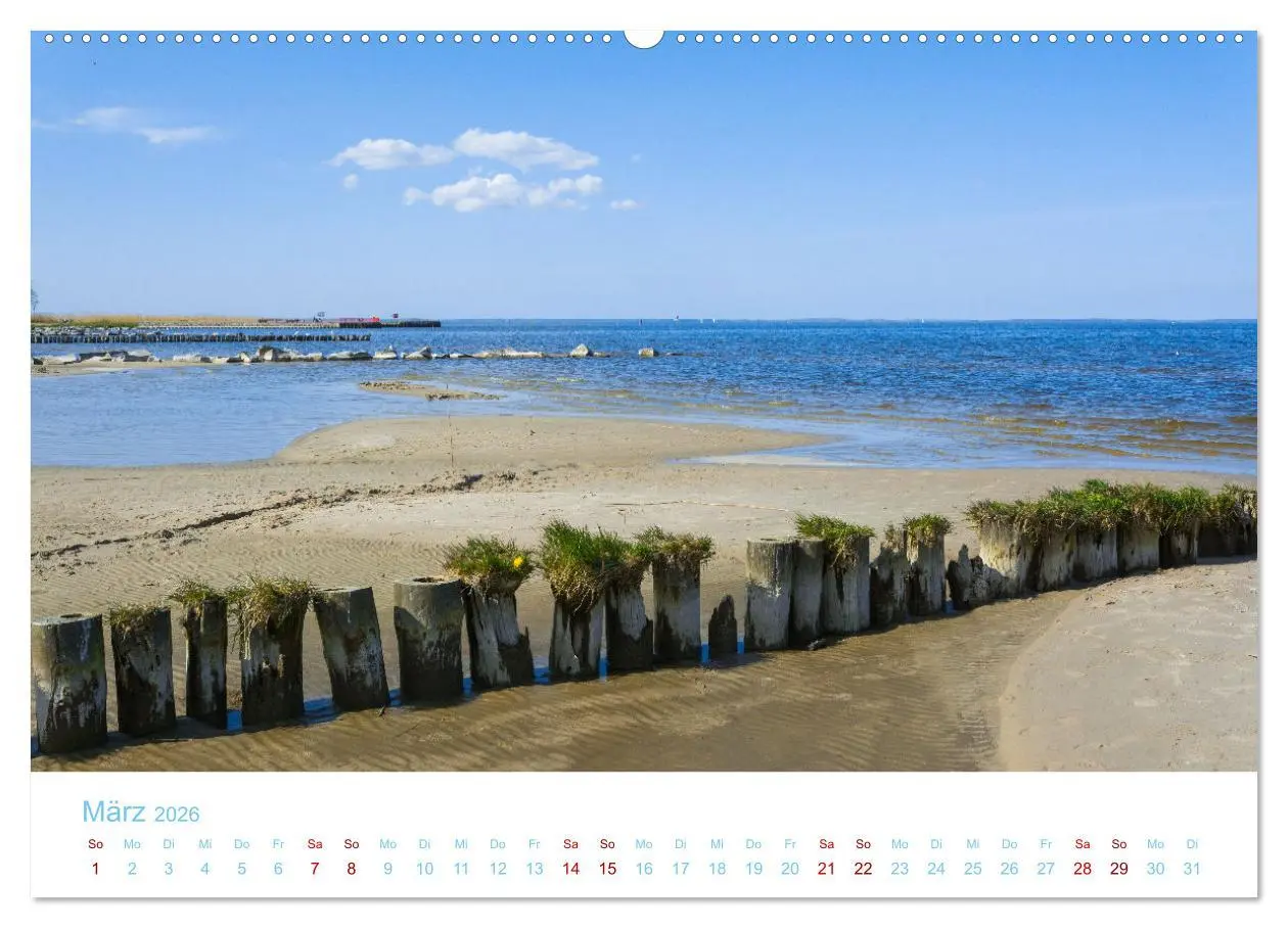 Bild: 9783457557617 | Unterwegs auf Usedom (Wandkalender 2026 DIN A2 quer), CALVENDO...