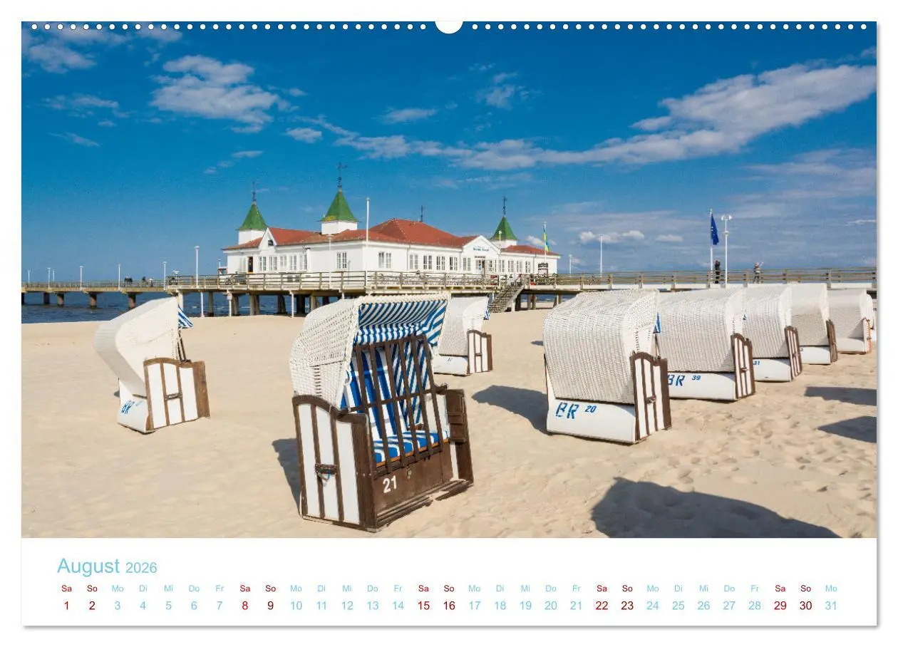 Bild: 9783457557617 | Unterwegs auf Usedom (Wandkalender 2026 DIN A2 quer), CALVENDO...