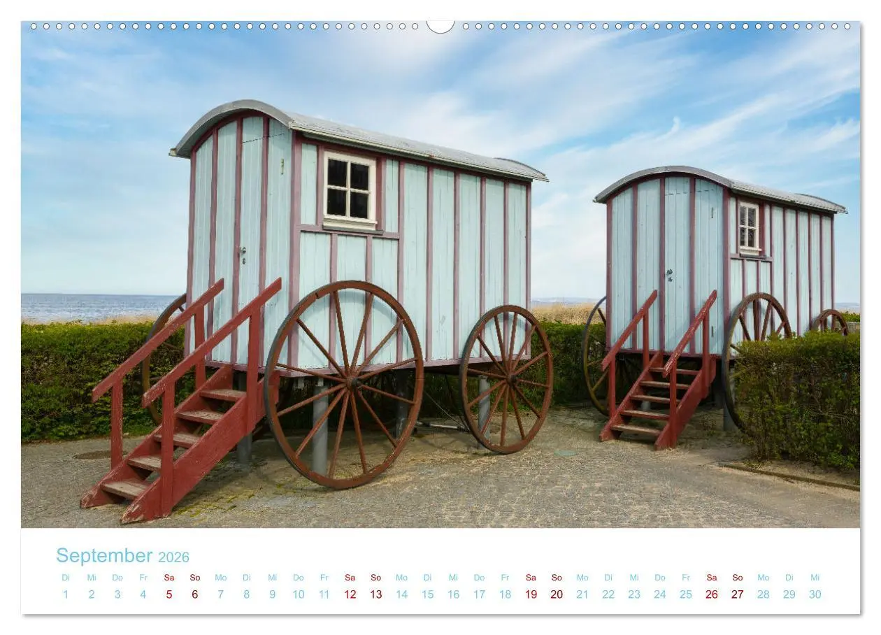 Bild: 9783457557617 | Unterwegs auf Usedom (Wandkalender 2026 DIN A2 quer), CALVENDO...