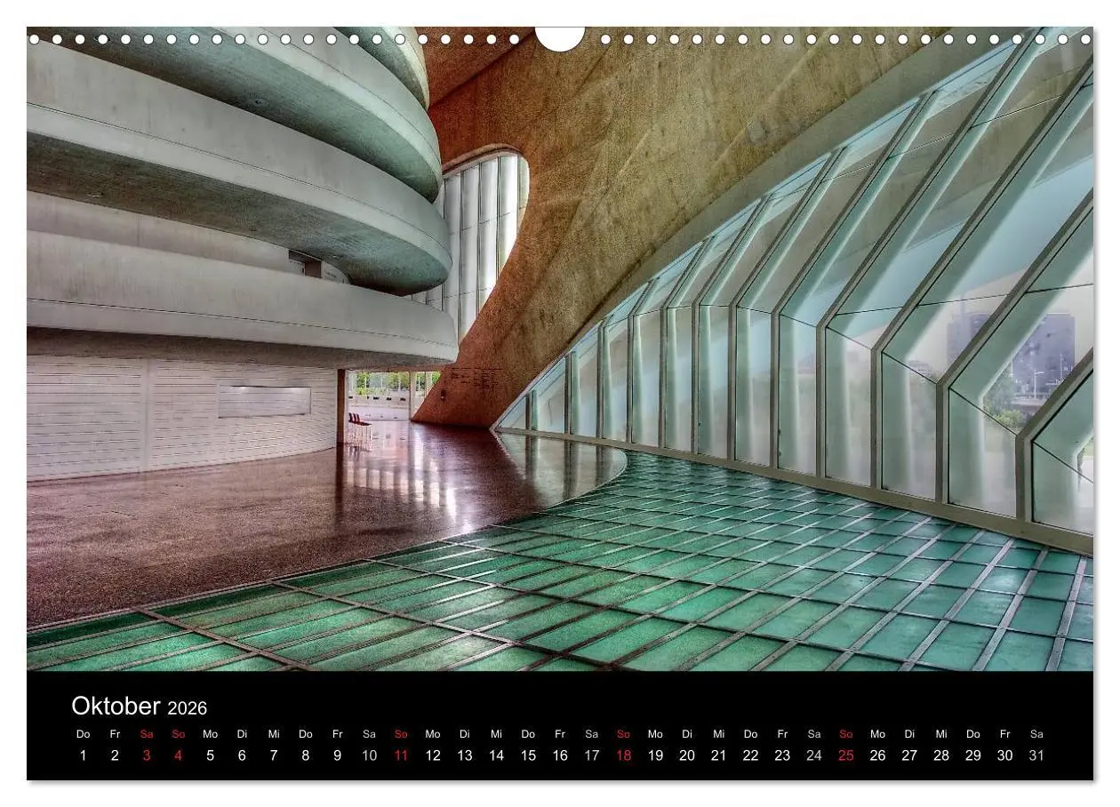 Bild: 9783516197617 | Moderne Architektur in Valencia (Wandkalender 2026 DIN A3 quer),...