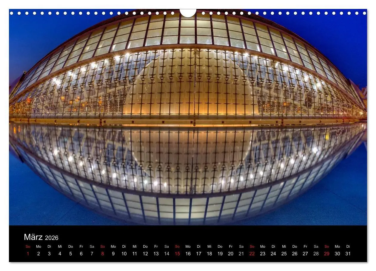 Bild: 9783516197617 | Moderne Architektur in Valencia (Wandkalender 2026 DIN A3 quer),...