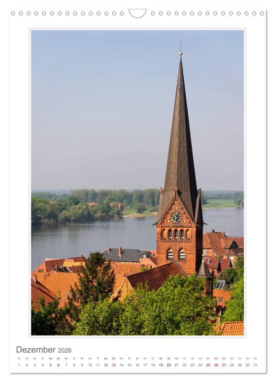 Bild: 9783516407617 | Lauenburg 2026 (Wandkalender 2026 DIN A3 hoch), CALVENDO...