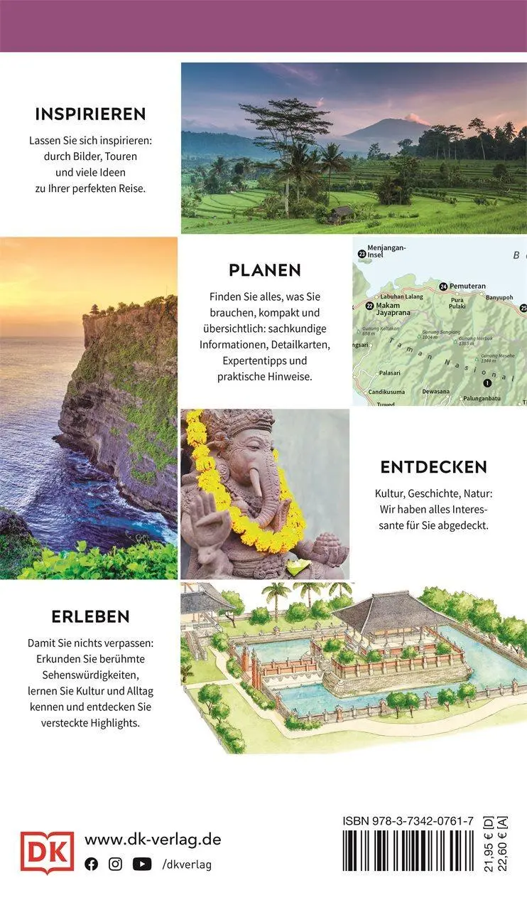Rückseite: 9783734207617 | Vis-à-Vis Reiseführer Bali &amp; Lombok | DK Verlag - Reise | Taschenbuch