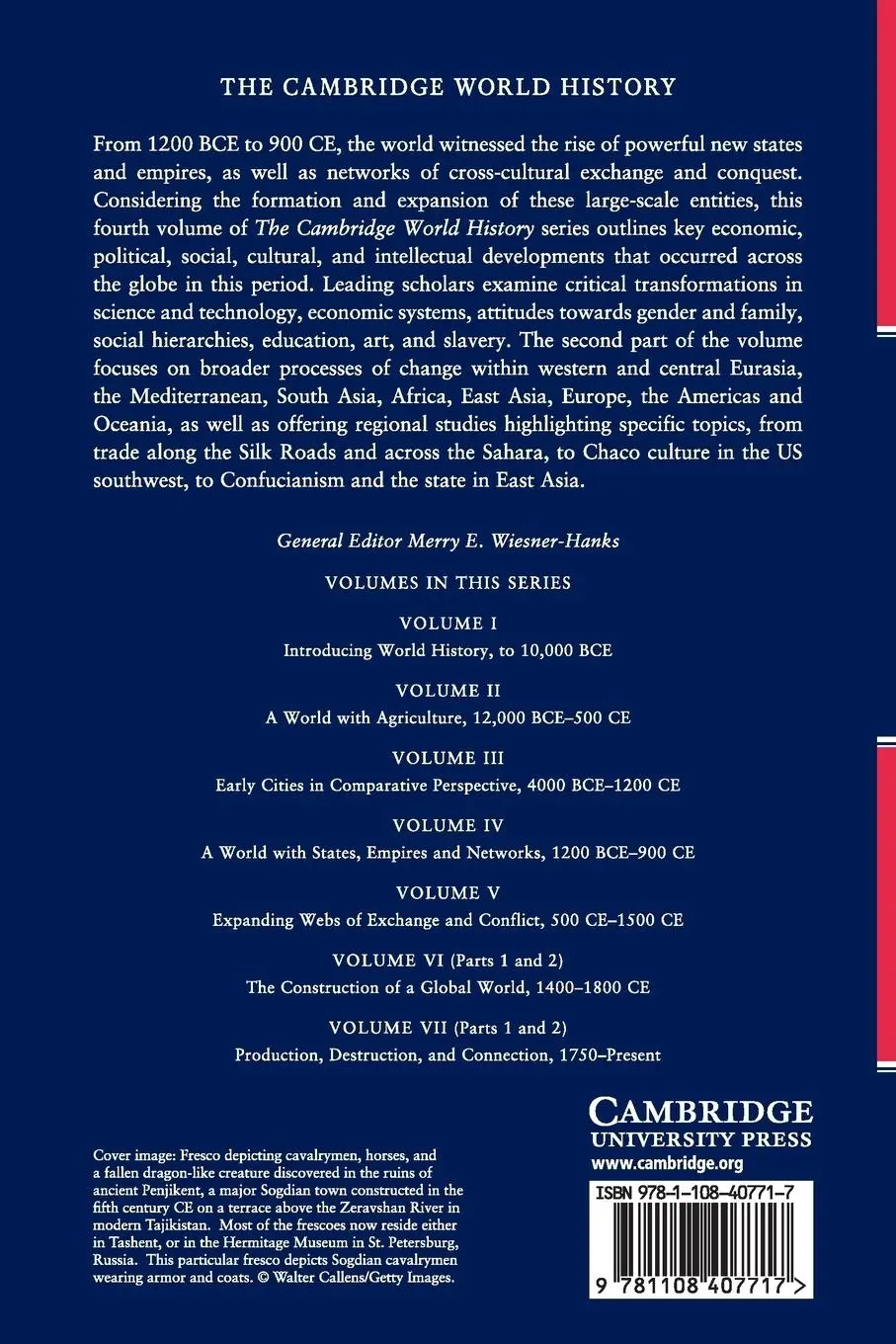 Rückseite: 9781108407717 | The Cambridge World History | Craig Benjamin | Taschenbuch | Englisch