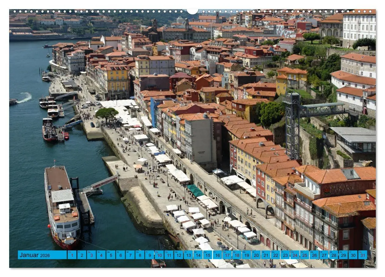 Bild: 9783457617717 | Eine Reise durch Portugal (Wandkalender 2026 DIN A2 quer), CALVENDO...